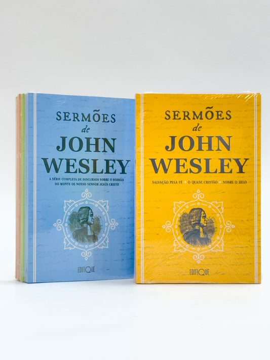 [BOX] Sermões de John Wesley - 4 LIVROS