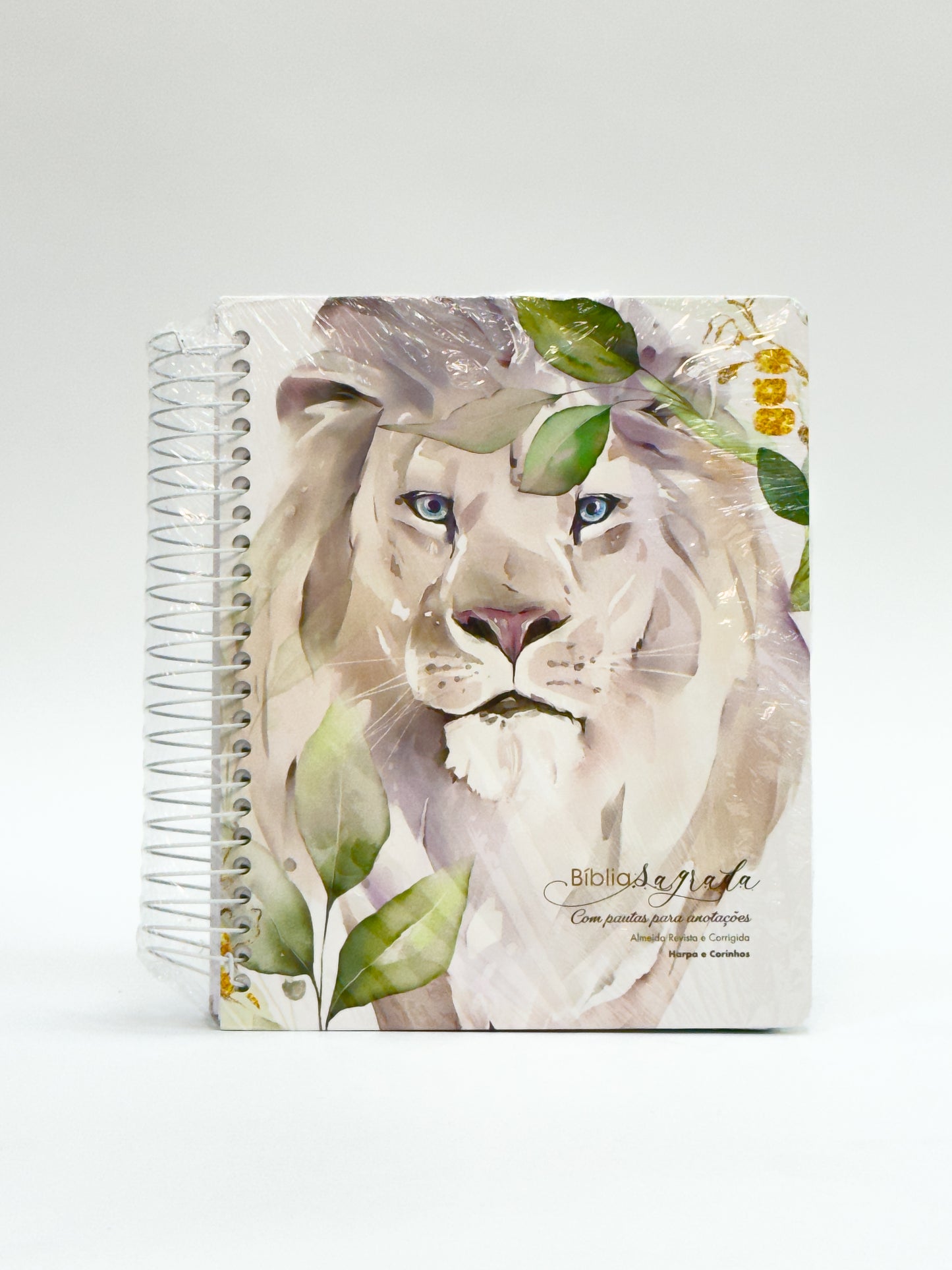 Bíblia Sagrada Com Pauta Para Anotações - Leão